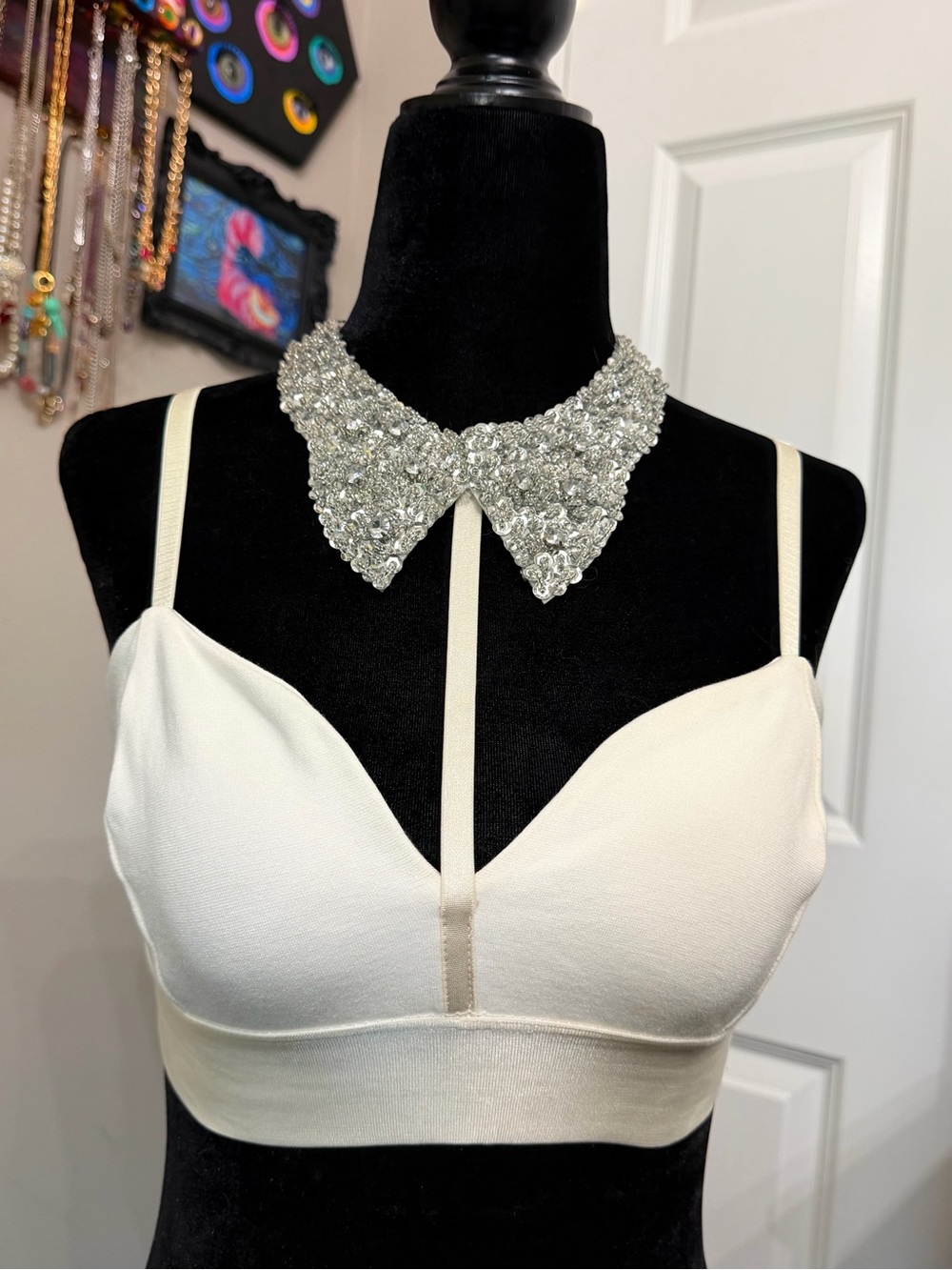 Collared Bralette